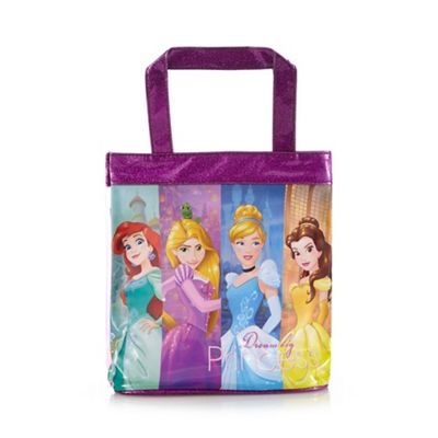 Pink 'Disney princess' tote bag